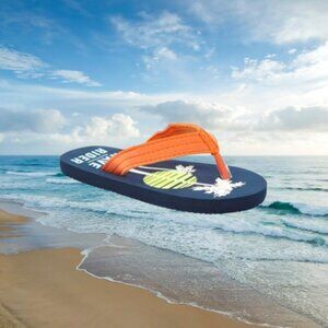 NWT Little Boys Classic Flip Flop by OshKosh - Size XL = 11/12